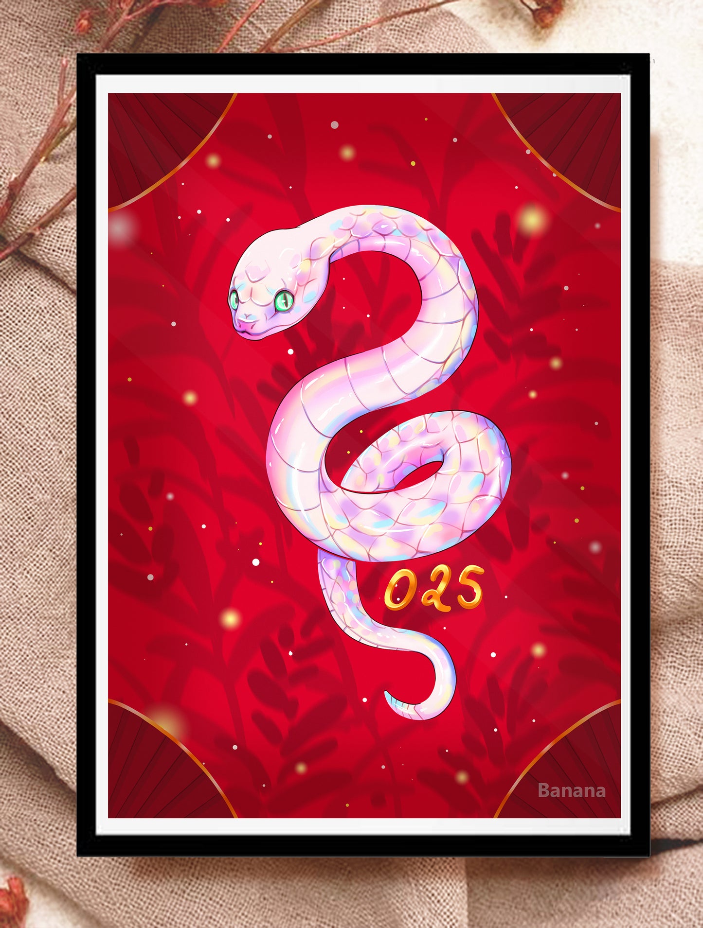 Print A5 - Année du serpent
