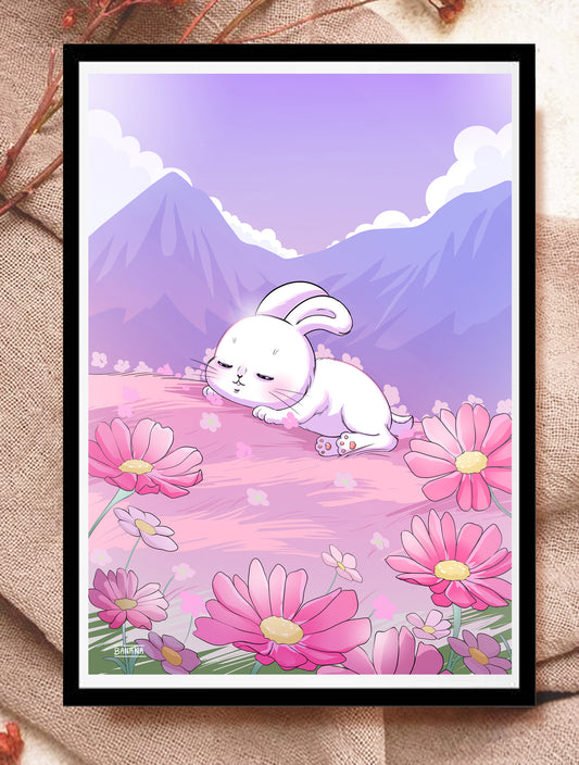 Print A5 Cute Rabbit