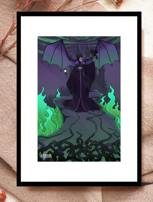 Print A5 Halloween 2024 Maleficent