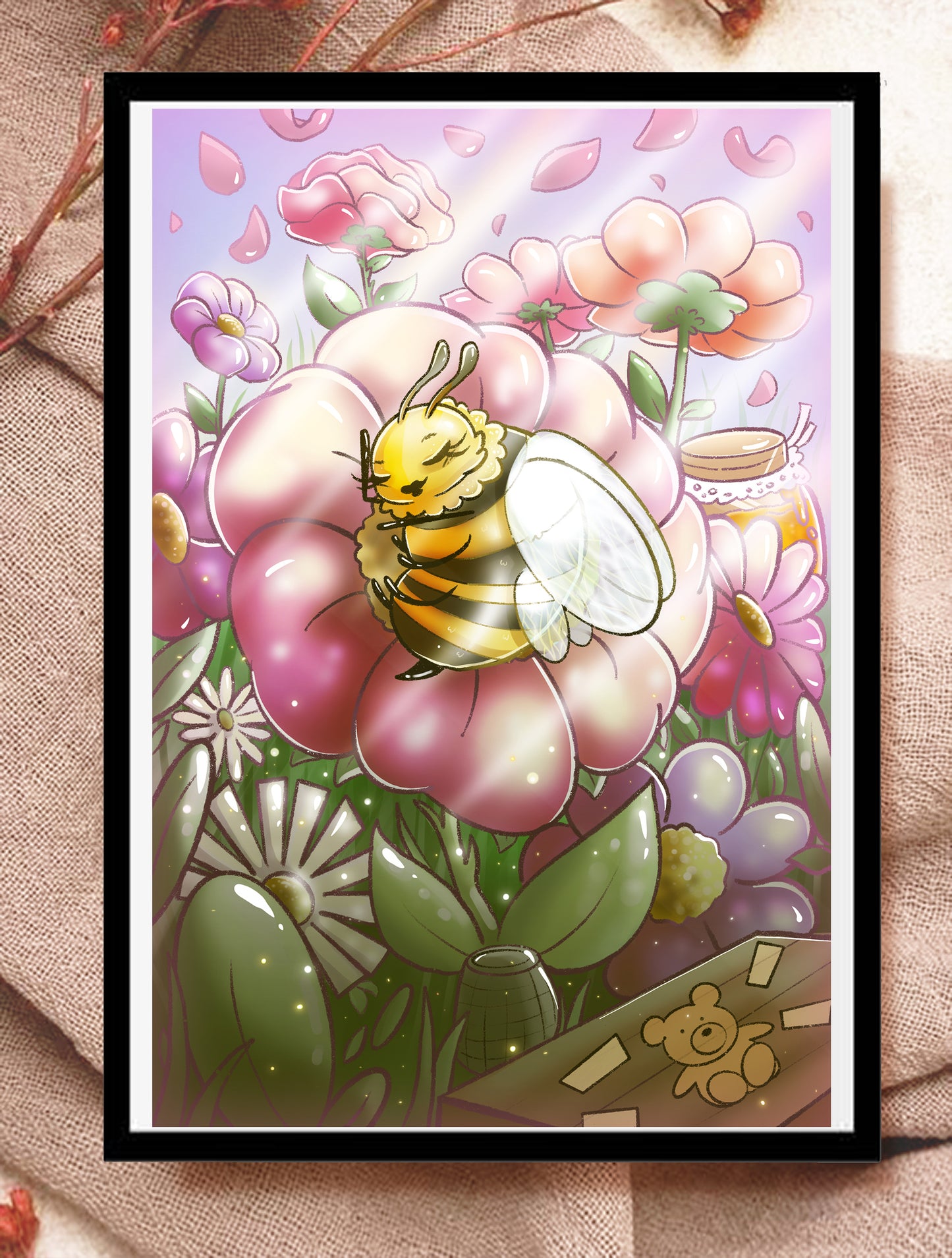 Print A5 - abeille