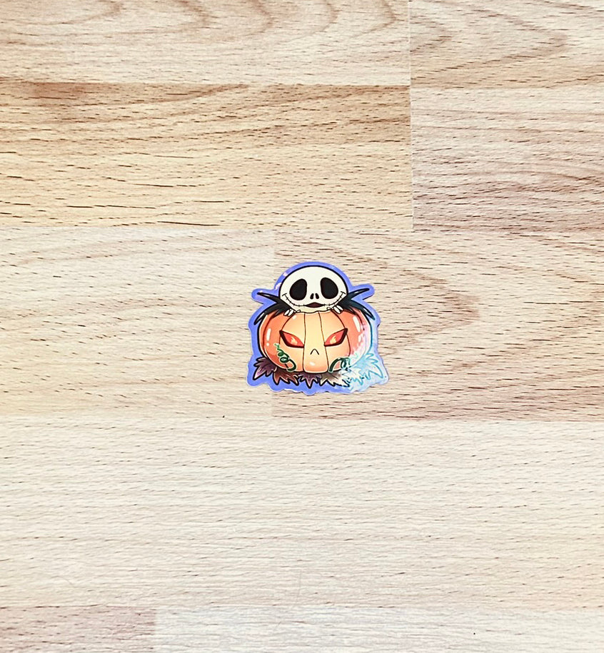 Sticker - Jack & citrouille