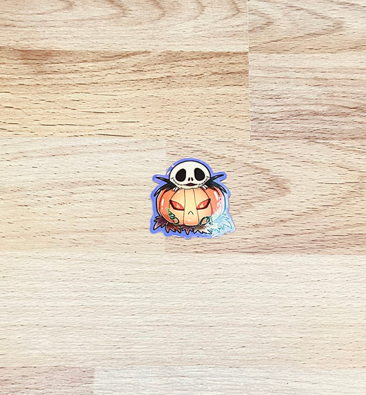 Sticker - Jack & citrouille