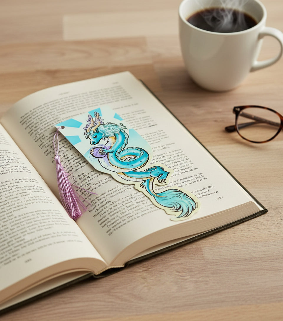 Marque pages - Dragon