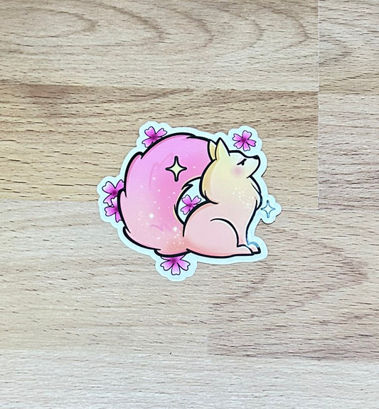 Sticker - Renard cerisiers