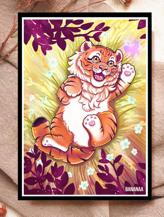 Print A5 - bébé tigre